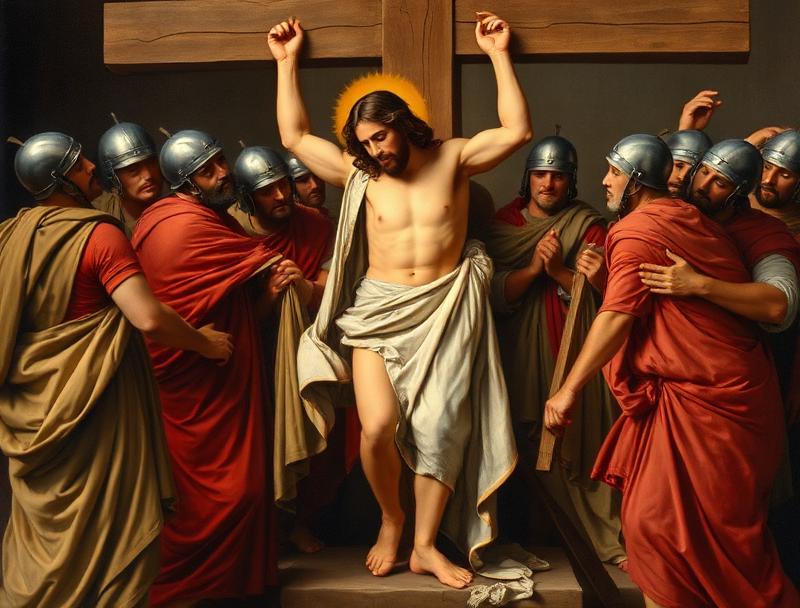Jesus is Stripped of His Garments
